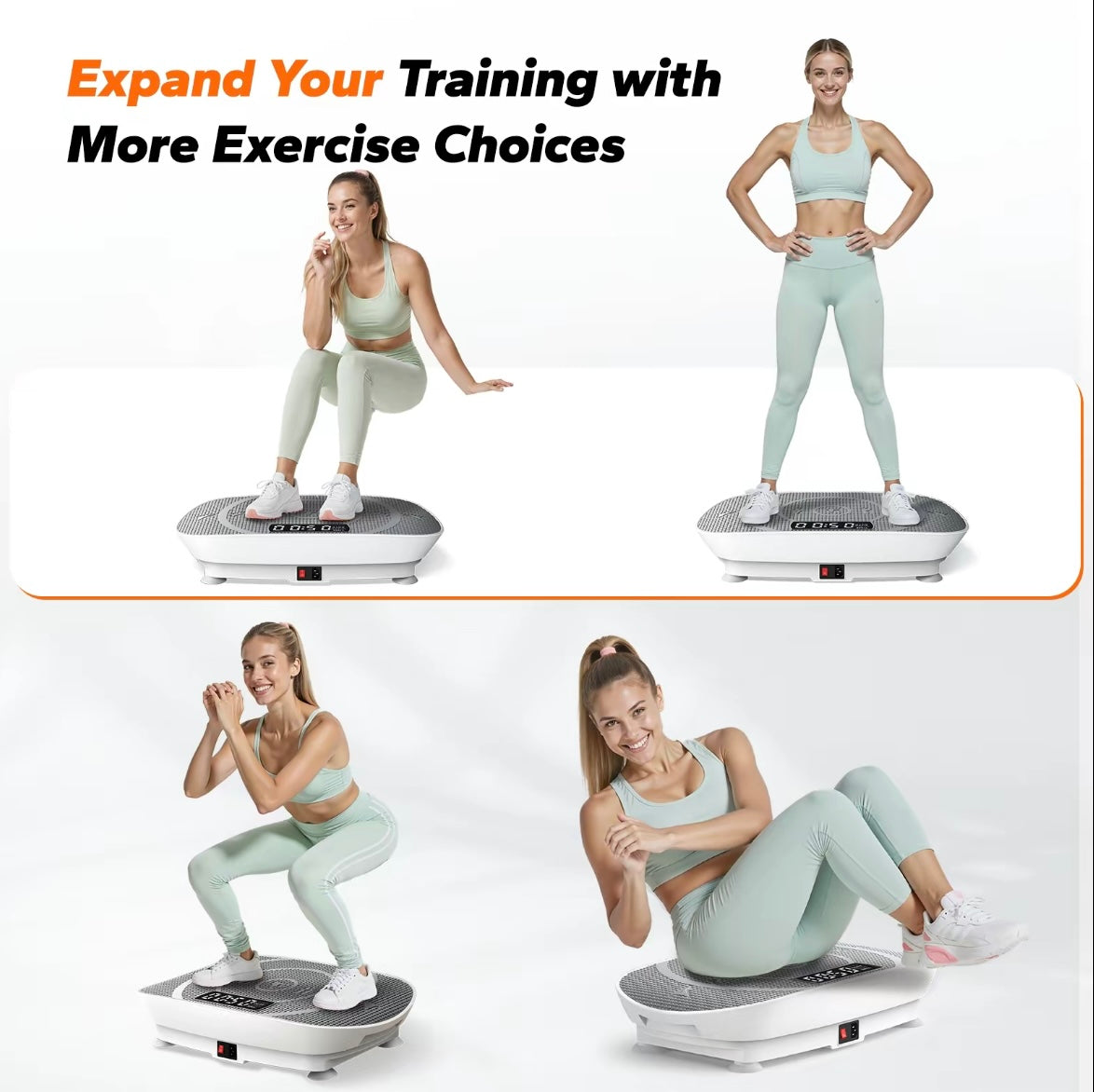 Vibration Slim Fitness Platform