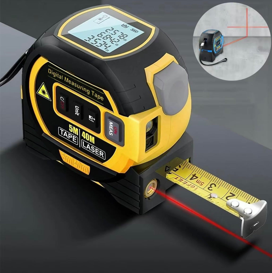 Digital Laser Measuring Tape