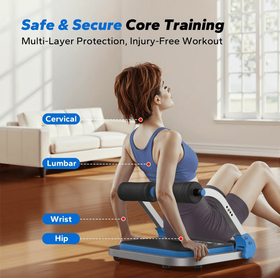 Abdominal Fitness Training Machine - KAVIRES