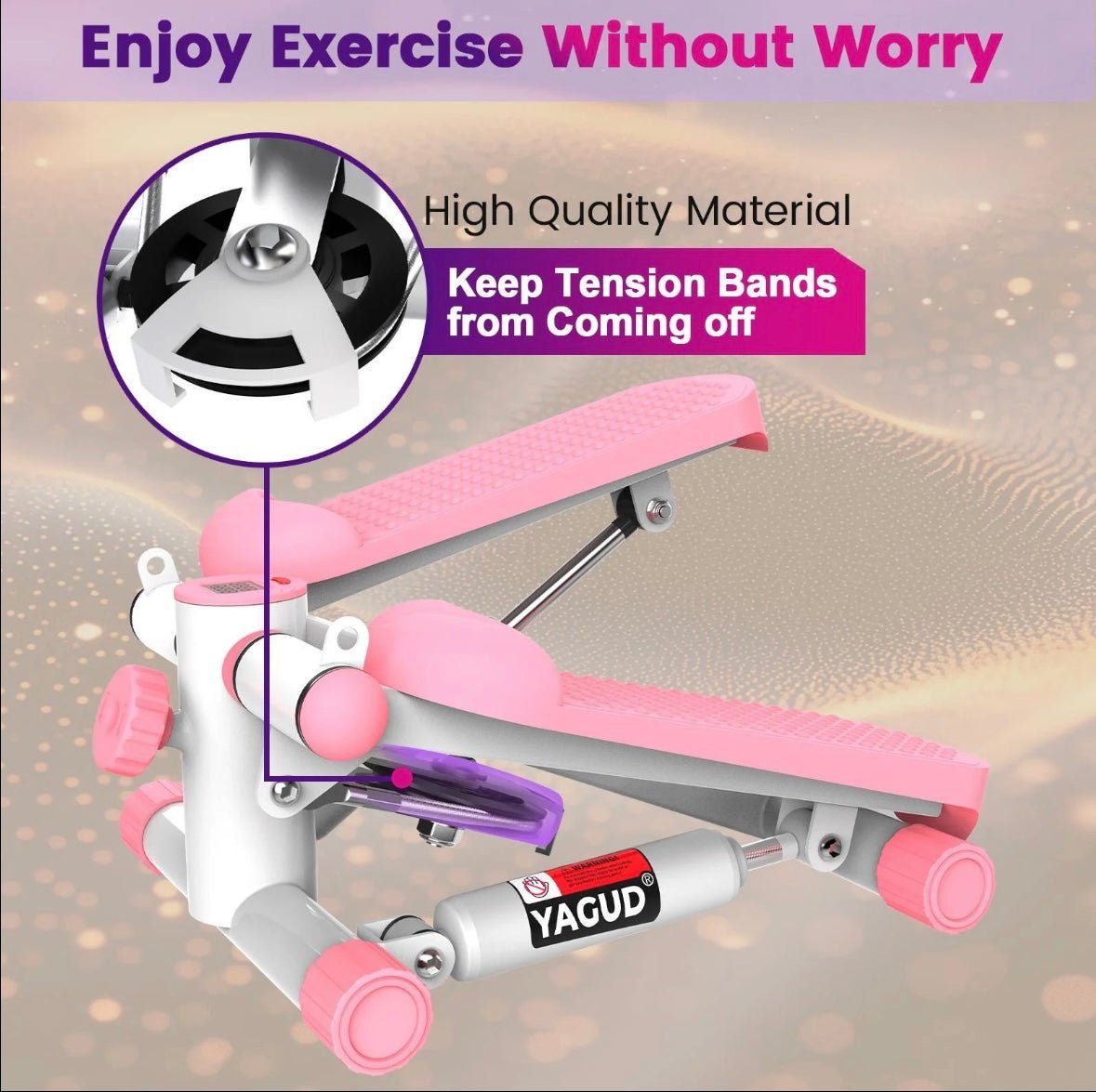 Home Fitness Stepper Machine - KAVIRES