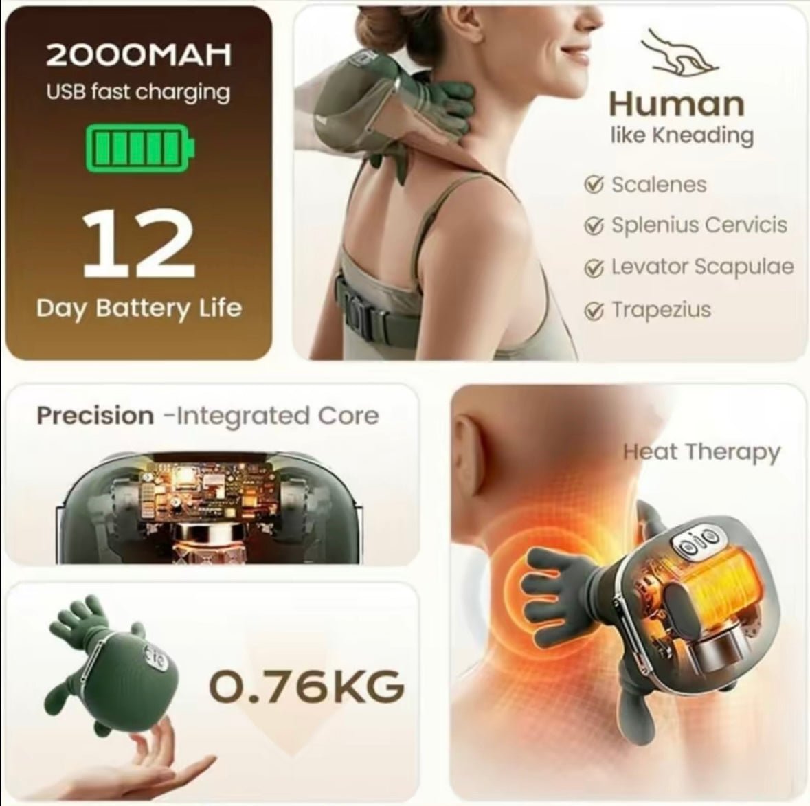 Kavires™ Bionic Heated Massager - KAVIRES