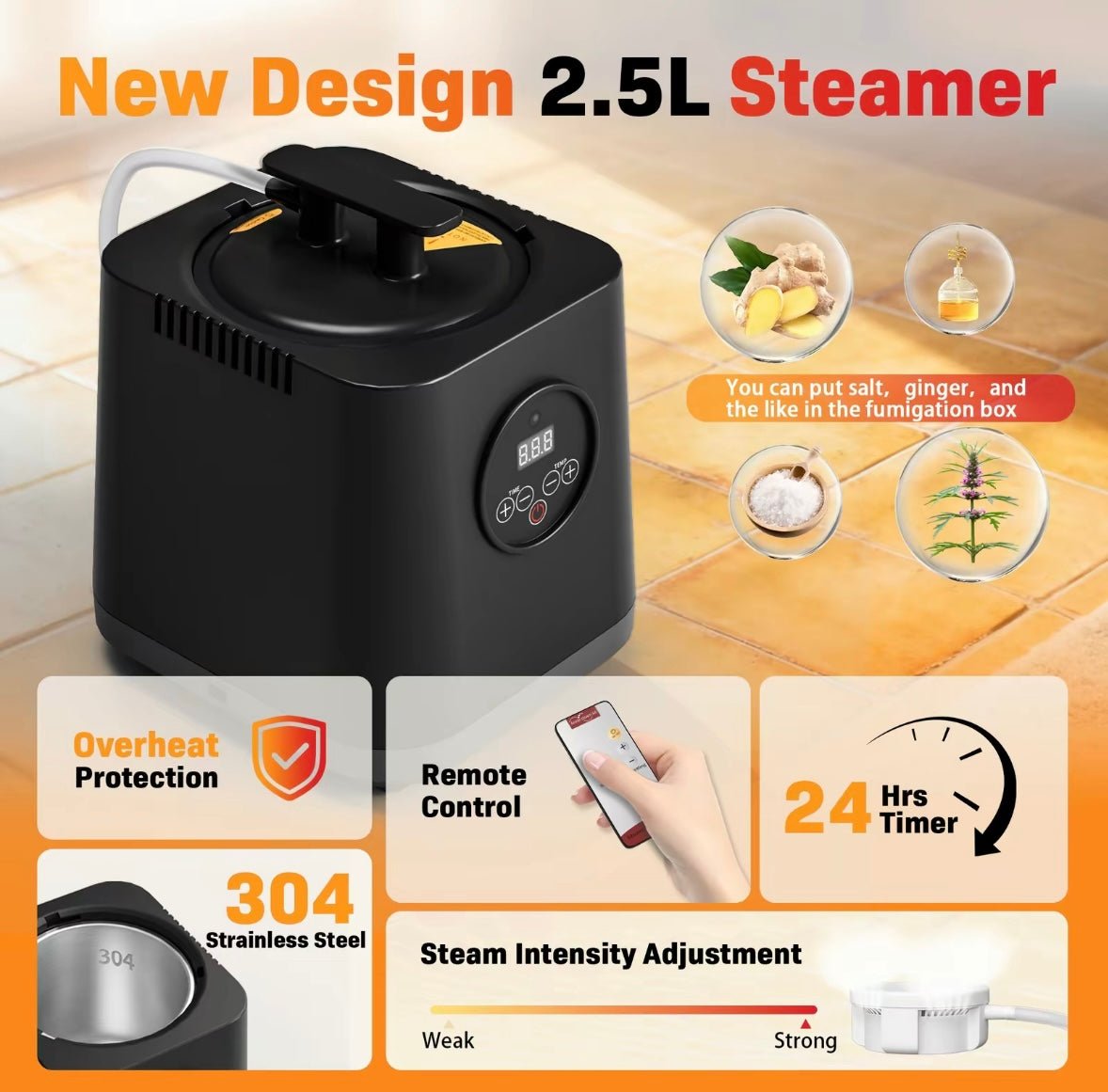 Portable Home Steam Sauna - KAVIRES